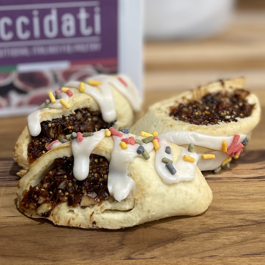 Cuccidati-Traditional Italian Fig Pastries - Little White Box