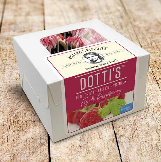 Fig and Raspberry DOTTI'S®  - Little White Box