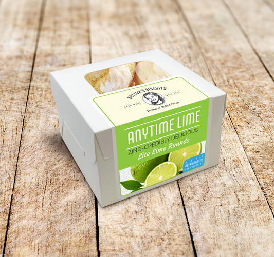 Anytime Lime Cookies - Little White Box