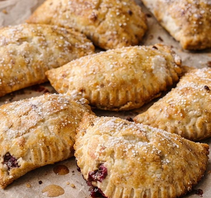 Fig & Raspberry Breakfast Hand Pies