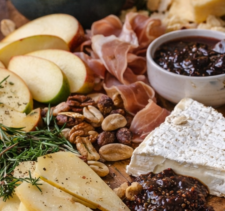 Fig & Apple Charcuterie Board Pairing